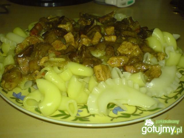 Gulasz z grzybami leśnymi wg Elfi