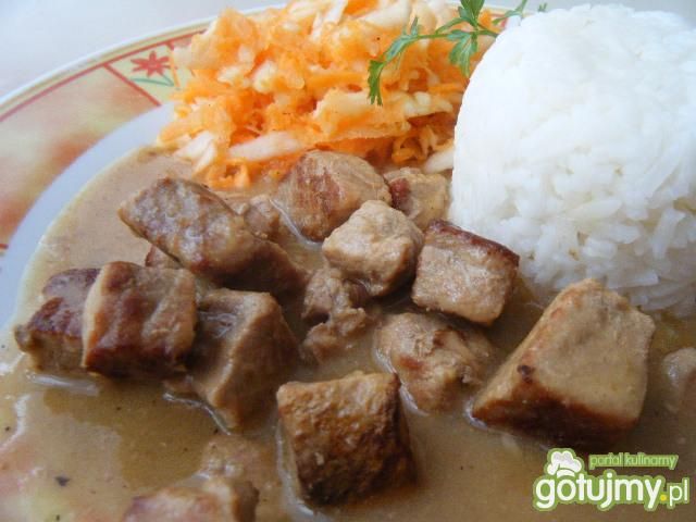 Gulasz z mięsa wieprzowego Gulasz z mięsa wieprzowego