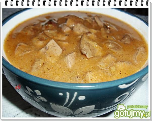 Gulasz z nerek wieprzowych Eli Gulasz z nerek wieprzowych Eli