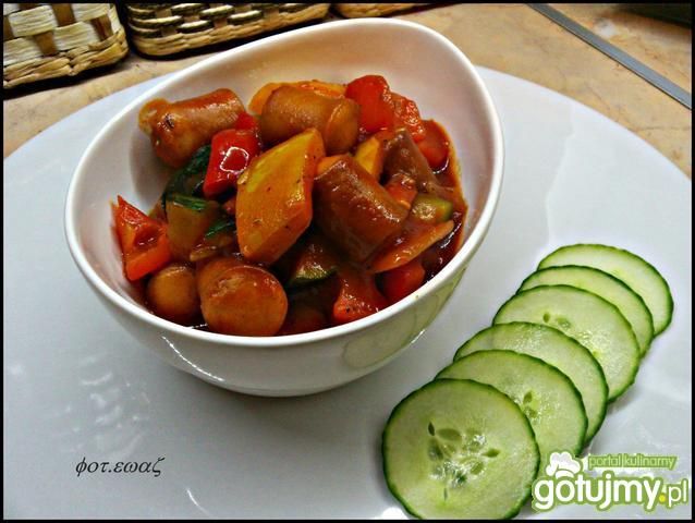 Gulasz z parówek wg Zewy Gulasz z parówek wg Zewy