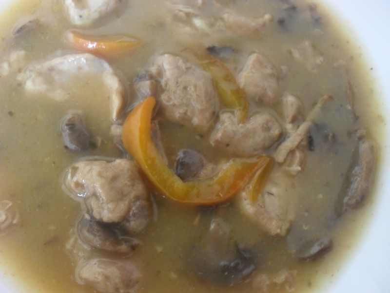 Gulasz z pieczarkami Gulasz z pieczarkami