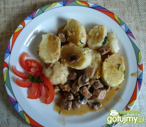Gulasz z  pieczarkami 6