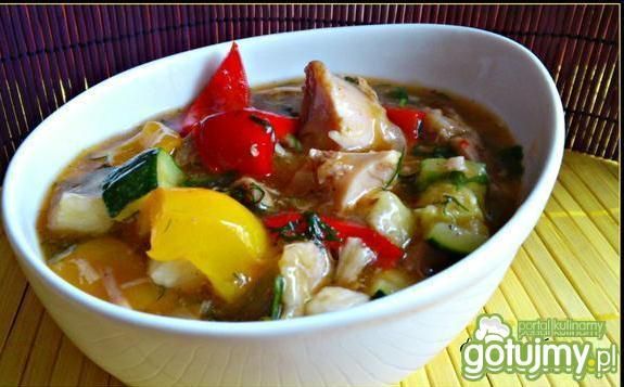 Gulasz z pieczonego królika