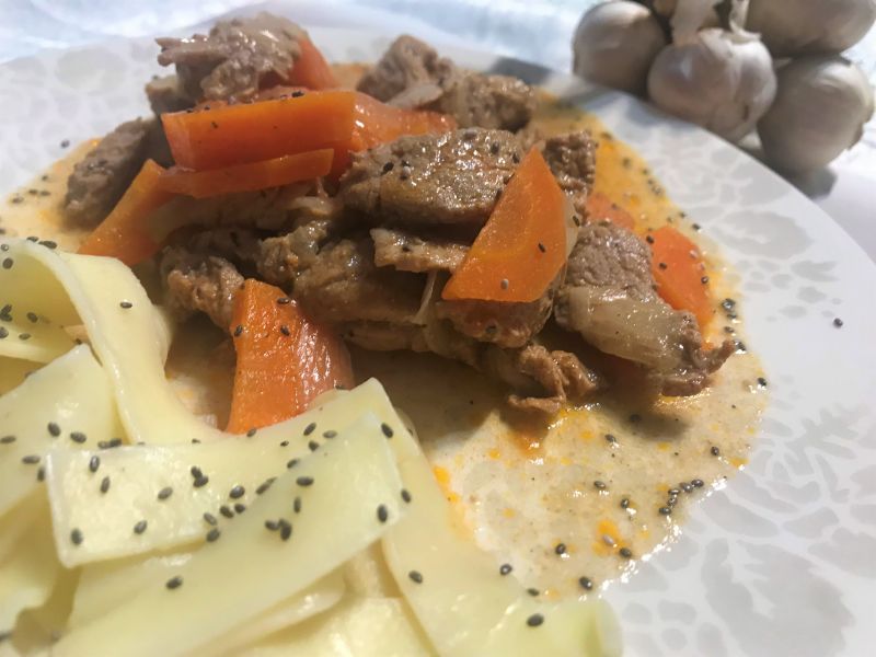 Gulasz z polędwiczki