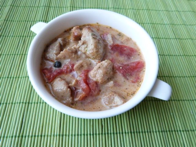 Gulasz z pomidorami i majerankiem Gulasz z pomidorami i majerankiem