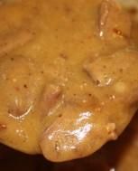 Gulasz z seduszek drobiowych