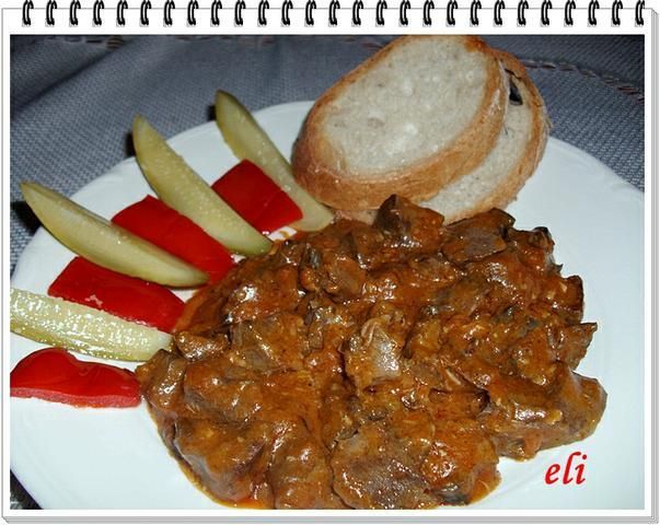 Gulasz z serc wieprzowych 2 Eli Gulasz z serc wieprzowych 2 Eli