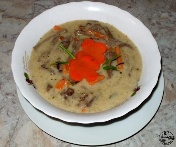 Gulasz z serc wieprzowych