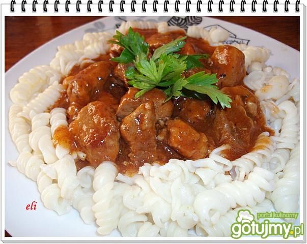 Gulasz z sosami Italia