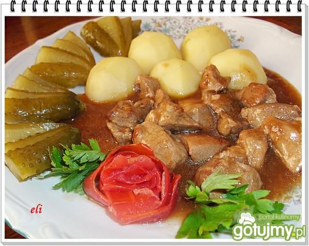 Gulasz z sosem pieczeniowym Eli
