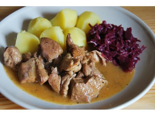 Gulasz z udzca z indyka 