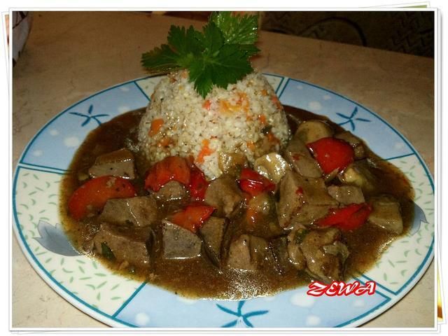 Gulasz z wątróbki Gulasz z wątróbki