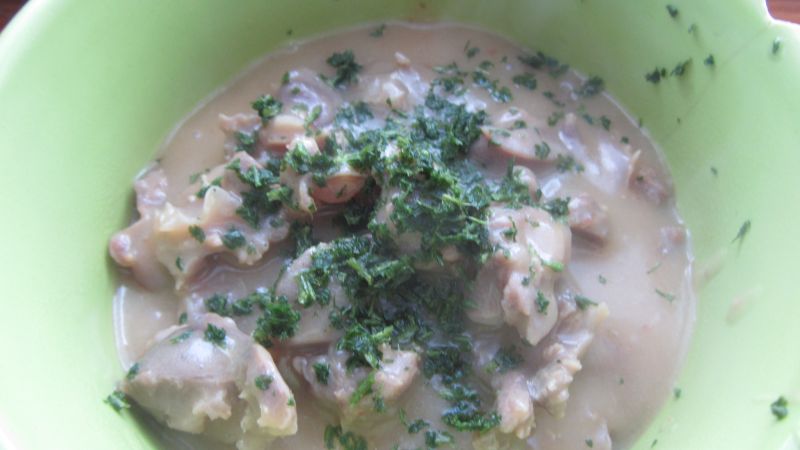 Gulasz z żołądków Gulasz z żołądków