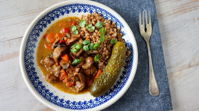 Gulasz z żołądków