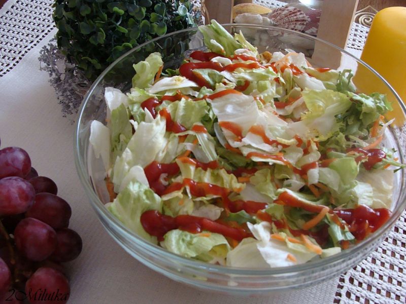Gyros na sałacie Gyros na sałacie