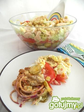 Gyros- sałatka warstwowa Gyros- sałatka warstwowa