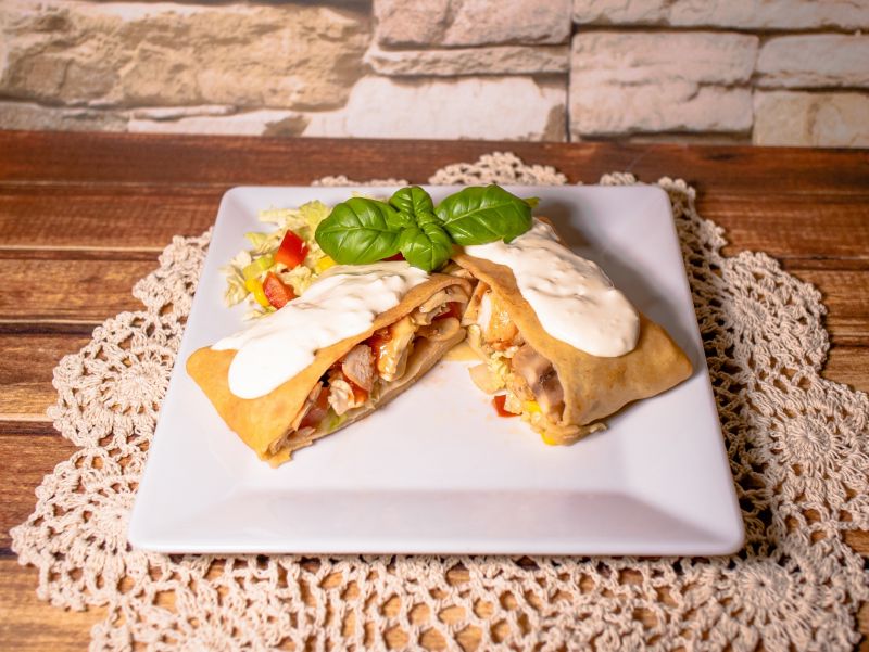 Gyrosowe naleśniki Gyrosowe naleśniki