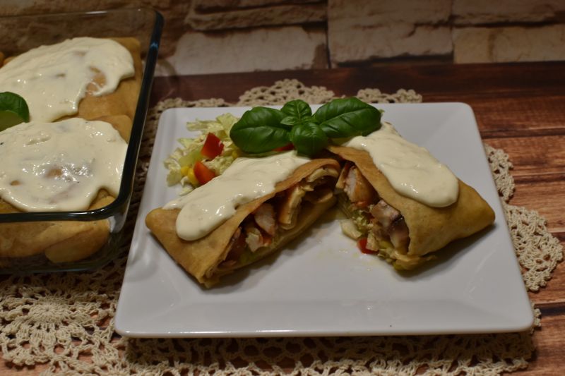 Gyrosowe naleśniki Gyrosowe naleśniki