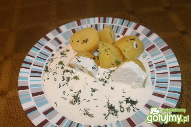 Gzik z pyrami (ziemniakami)