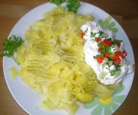 Gzika z ziemniakami na szybko