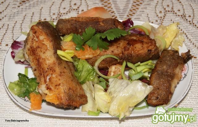 Halibut w marynacie mandarynkowej : Halibut w marynacie mandarynkowej :