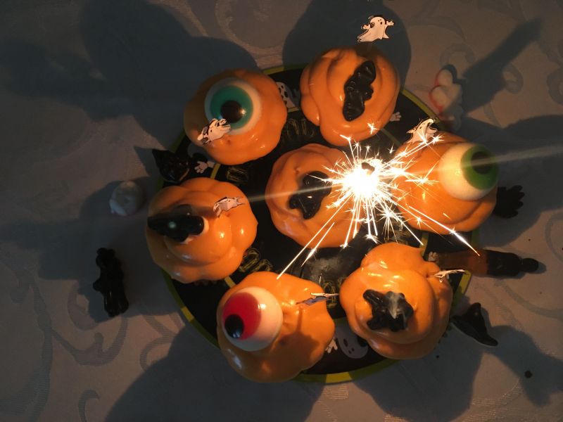 Halloweenowe babeczki