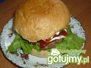 Hamburger domowy Wafelka Hamburger domowy Wafelka