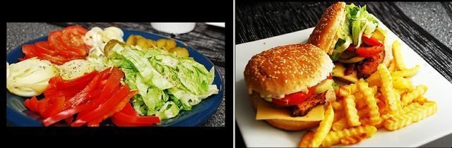 Hamburgery Domowe z Kurczaka i Frytkami Hamburgery Domowe z Kurczaka i Frytkami