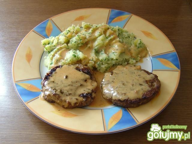 Hamburgery Wołowe z Ziemniakami