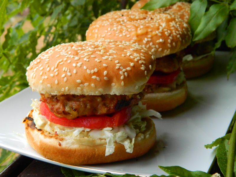 Hamburgery z grilla Hamburgery z grilla