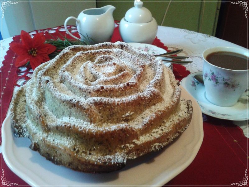 Herbaciana babka z czekoladą 