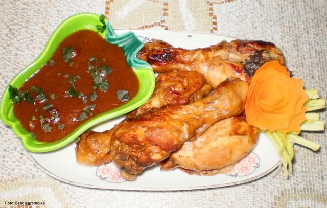 Herbaciany kurczak z mango