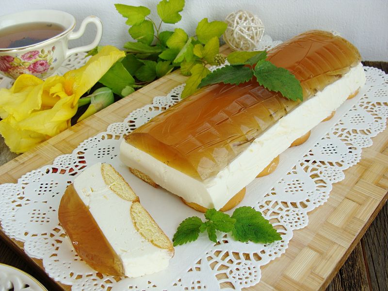 Herbaciany sernik na zimno