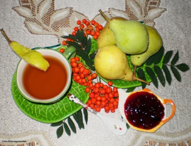 Herbata gruszkowo-miodowa : Herbata gruszkowo-miodowa :