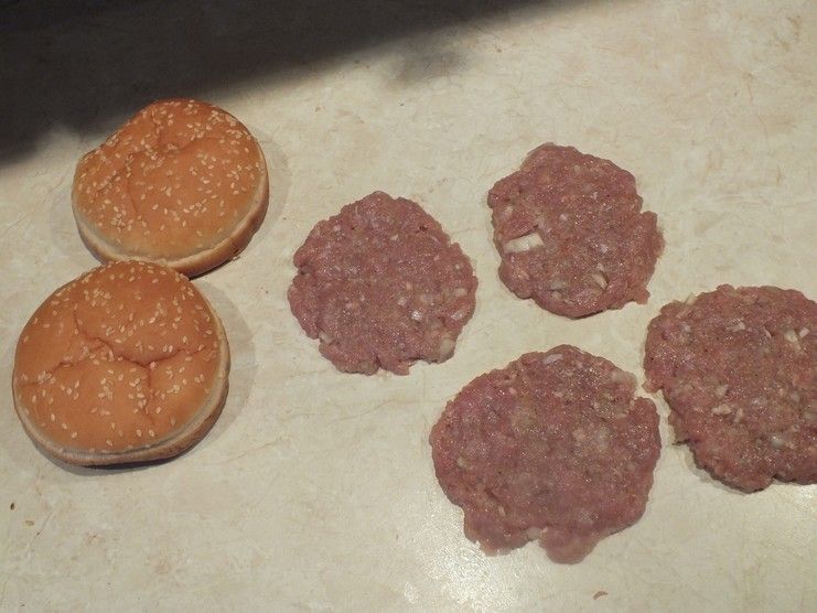 Homemade Hamburgers