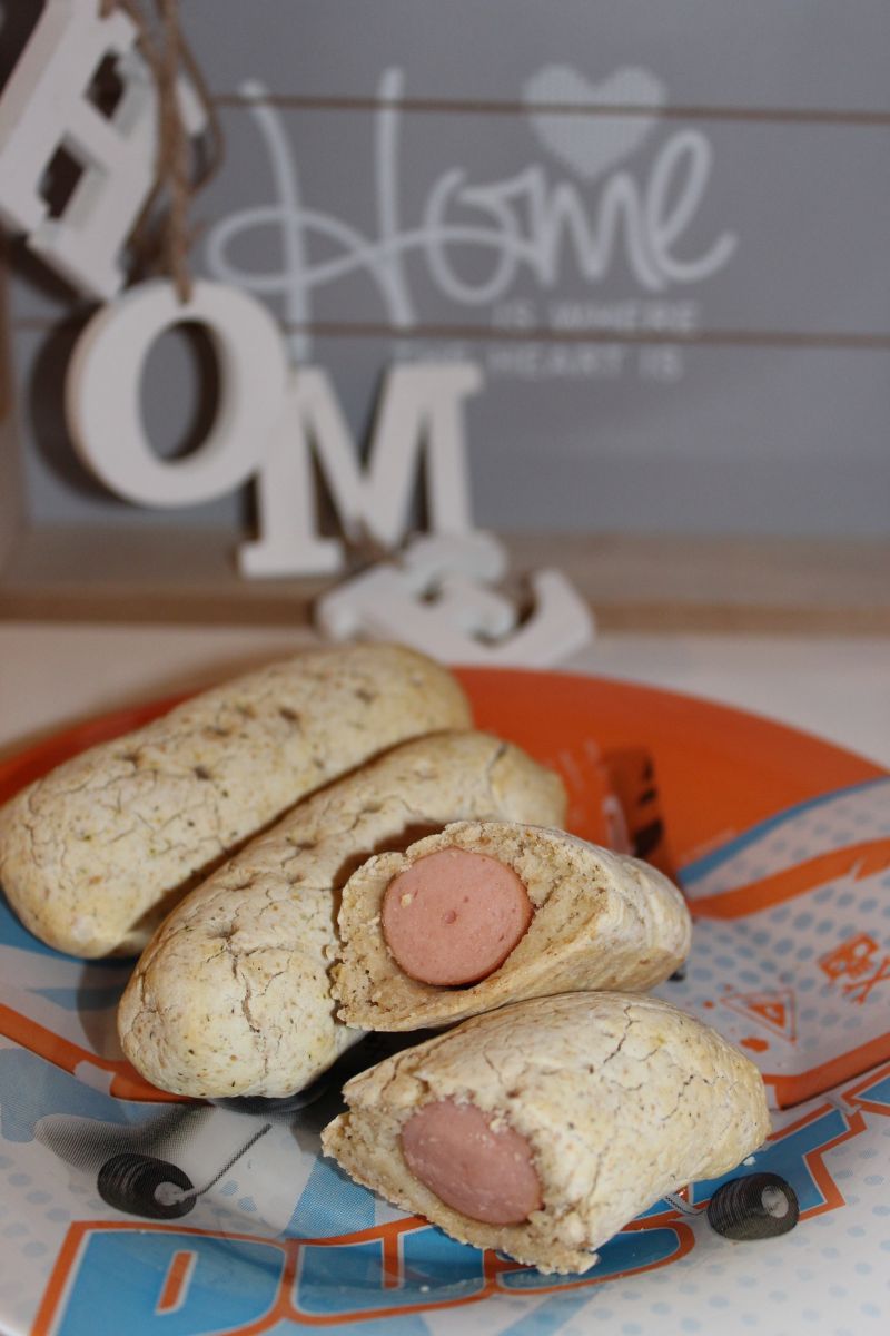 Hot dog bezglutenowy  Hot dog bezglutenowy