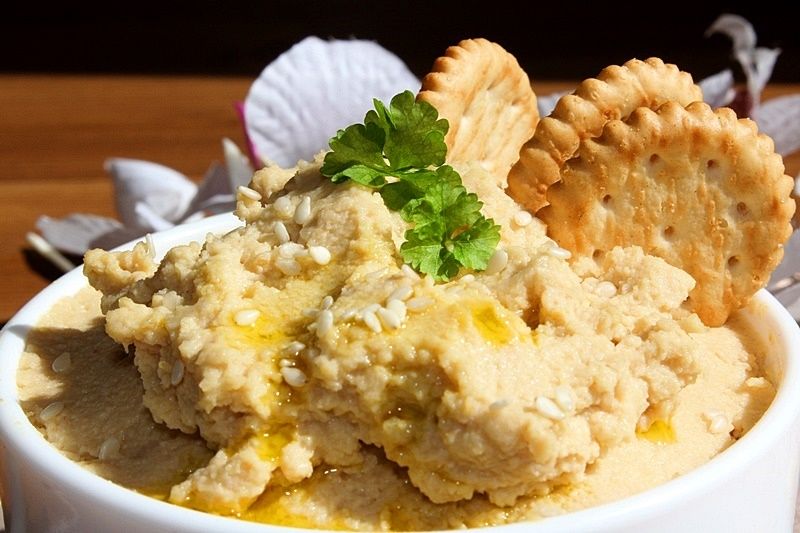 Humus - pasta z ciecierzycy  Humus - pasta z ciecierzycy