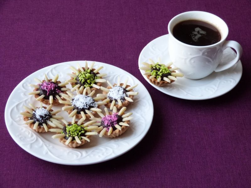 Imbirowe babeczki z migdałami