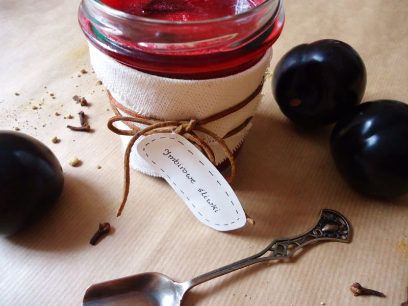 Imbirowe śliwki jak powidła Imbirowe śliwki jak powidła