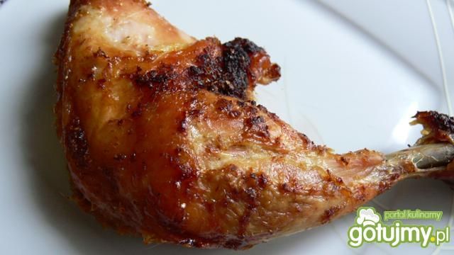 Imbirowo- miodowo- sojowe udka z kurczak
