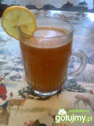 Imbirowy grzaniec z miodem