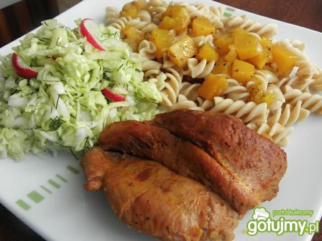 Indycze kąski na dyni.