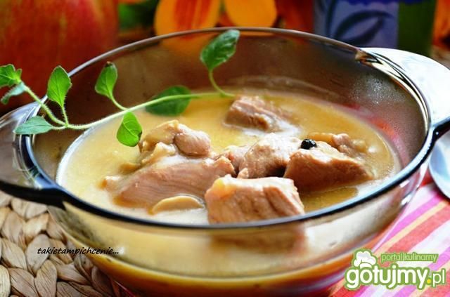 Indyczo-grzybowy gulasz