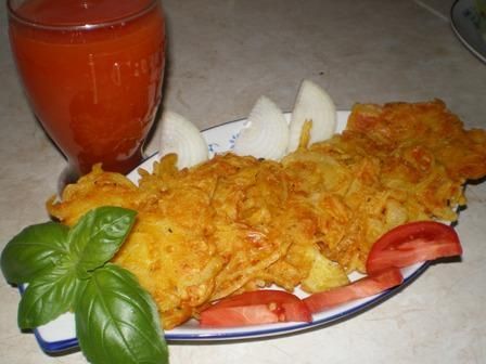 Indyjskie Bhaji (Racuszki cebulowe) Indyjskie Bhaji (Racuszki cebulowe)