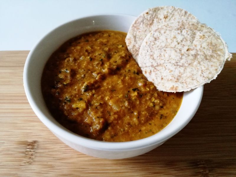 Indyjskie curry z mielonym indykiem