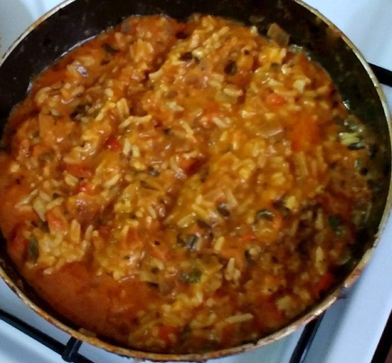 Indyjskie curry z pomidorami i krewetkami