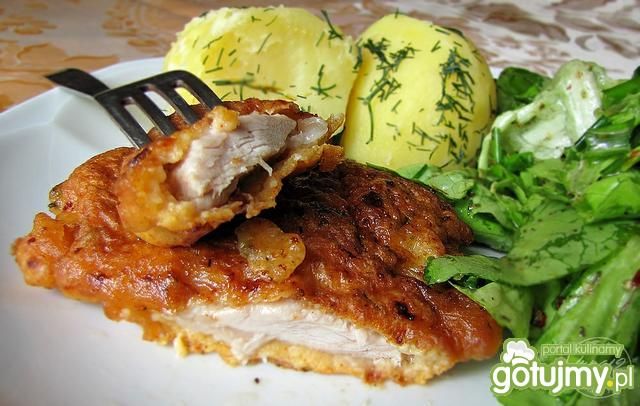 Indyk w serowej skórce