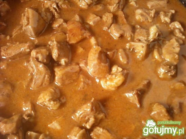 Indyk w sosie grzybowym Indyk w sosie grzybowym