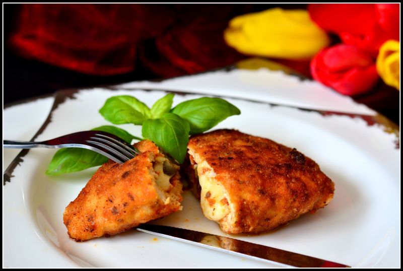 Indyk z mozzarellą Indyk z mozzarellą