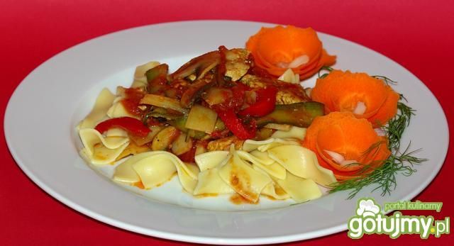 Indyk z warzywami. Indyk z warzywami.